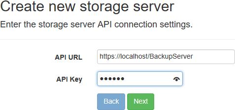 Add Storage Server