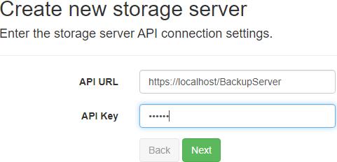 Add Storage Server