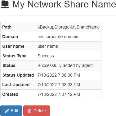 Network Device Details