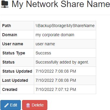 Network Device Details